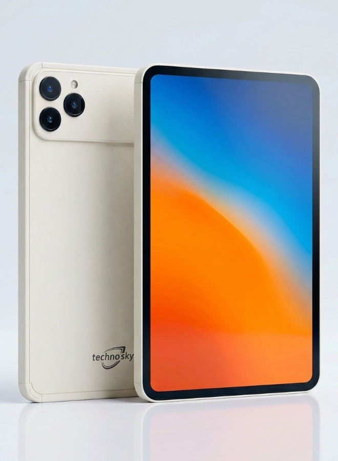 Techno Sky Tb17 Pro Max Tablet | 10.1" IPS, 1TB ROM, 16GB RAM with Arabic/English Keyboard - Image 1