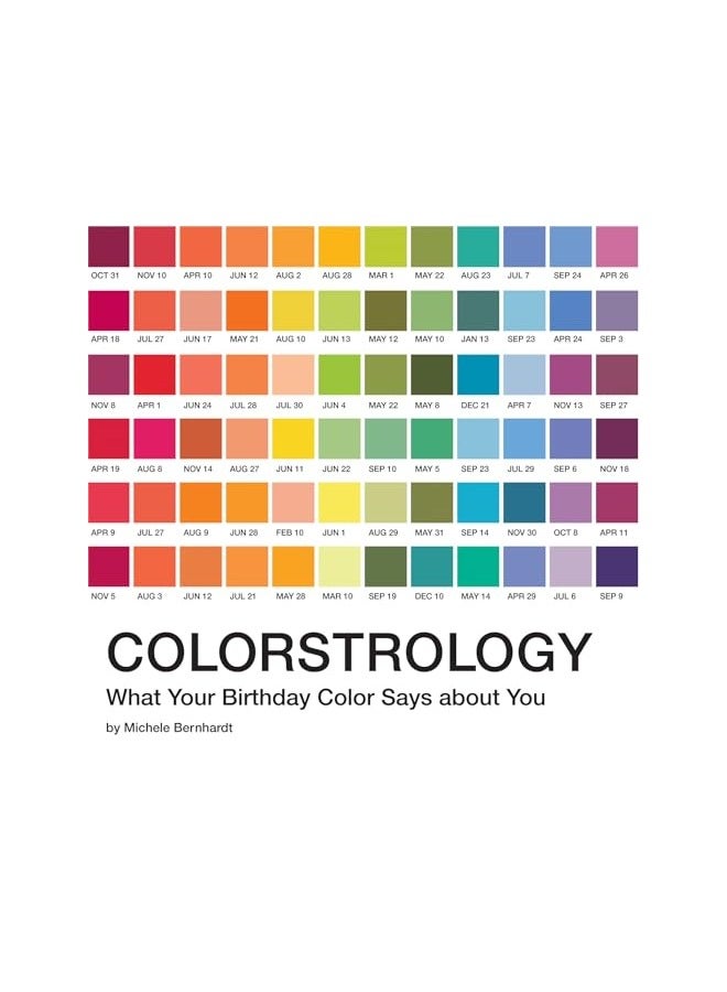 Colorstrology What Your Birthday Color Says About You