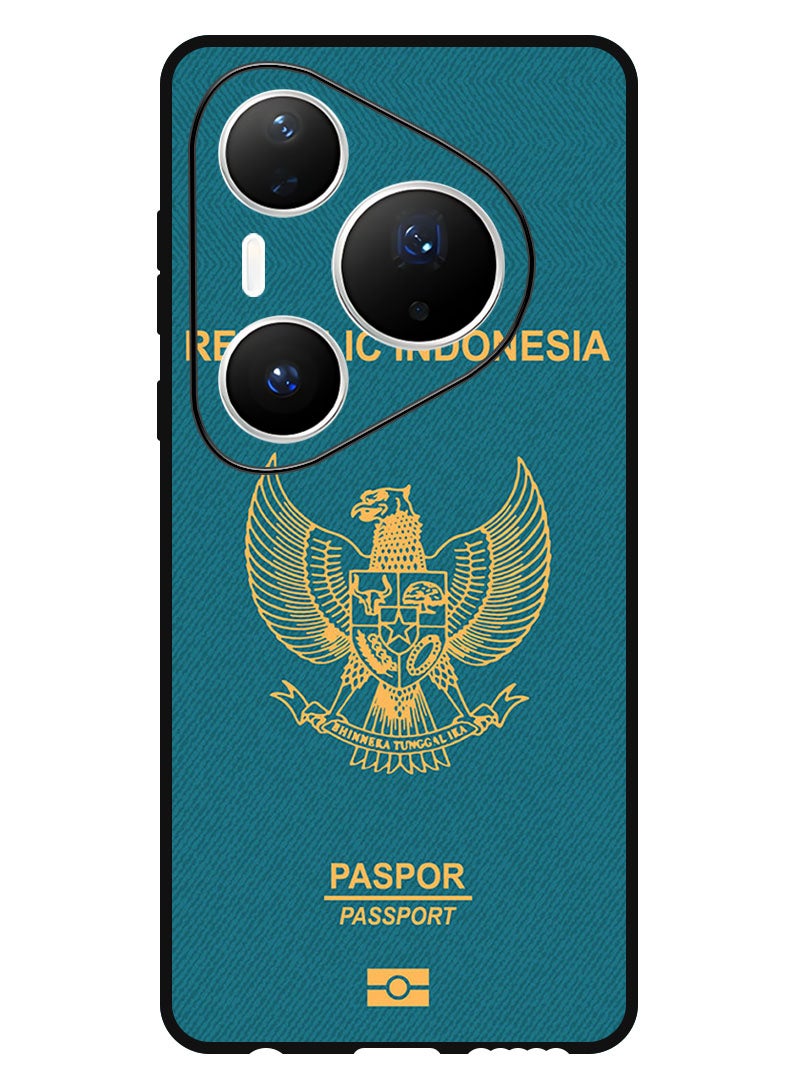 Theodor Case Compatible with Huawei Pura 80 Pro 6.8 Inch Protection Shockproof Bumper Cover Indonesia Passport - Image 1