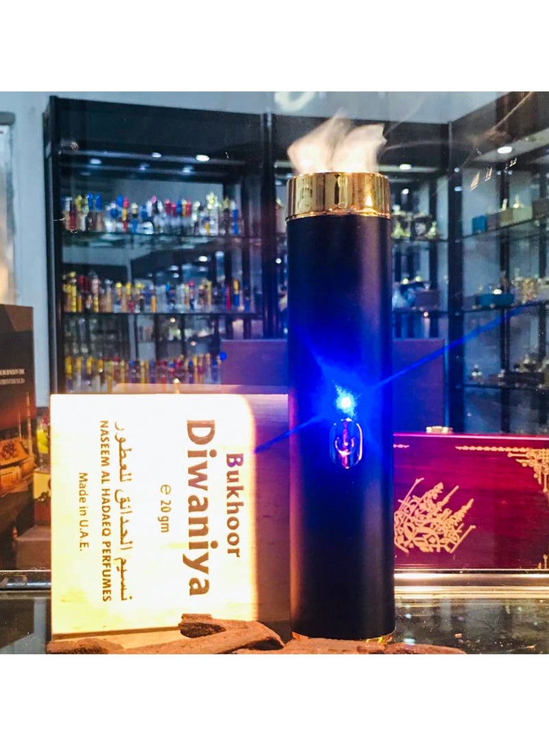 Sharpdo Portable Bakhoor & Incense Burner with USB-C Charging, Smart Electric Aromatherapy for Home and Travel - Image 3