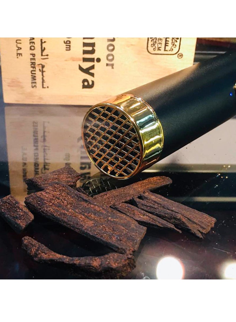 Sharpdo Portable Bakhoor & Incense Burner with USB-C Charging, Smart Electric Aromatherapy for Home and Travel - Image 4