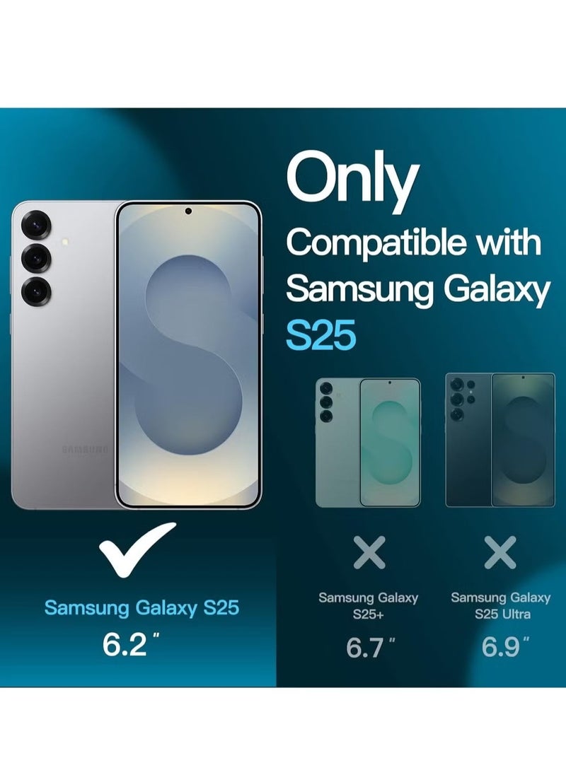 vesus Samsung Galaxy S25 Screen Protector â€“ 3-Pack Anti-Scratch Ultra Resistant Clear Protective Tempered Glass for Samsung Galaxy S25 5G 6.2-Inch â€“ Maximum Clarity, Scratch Protection, Easy Installation - Image 2