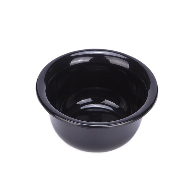3 Set Shaving Brush Holder And Soap Bowl Black 11.5 x 9.3 x 11.3cm - Image 5