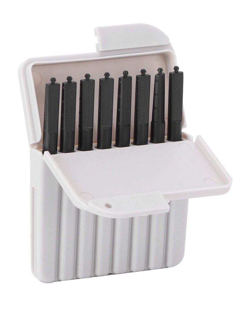 SYOSI Wax Guard Filters for Hearing Aid Waterproof and Oil-Resistant Wax Guards Filters 8Pcs Box 1.2mm Hearing Aid Protection Accessory Earwax Guards Filters Hearing Aid Cleaning Tool - Image 1