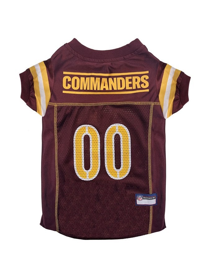 Pets First NFL Washington Commanders Dog Jersey, Size: XX-Large. Best Football Jersey Costume for Dogs & Cats. Licensed Jersey Shirt. - Image 1