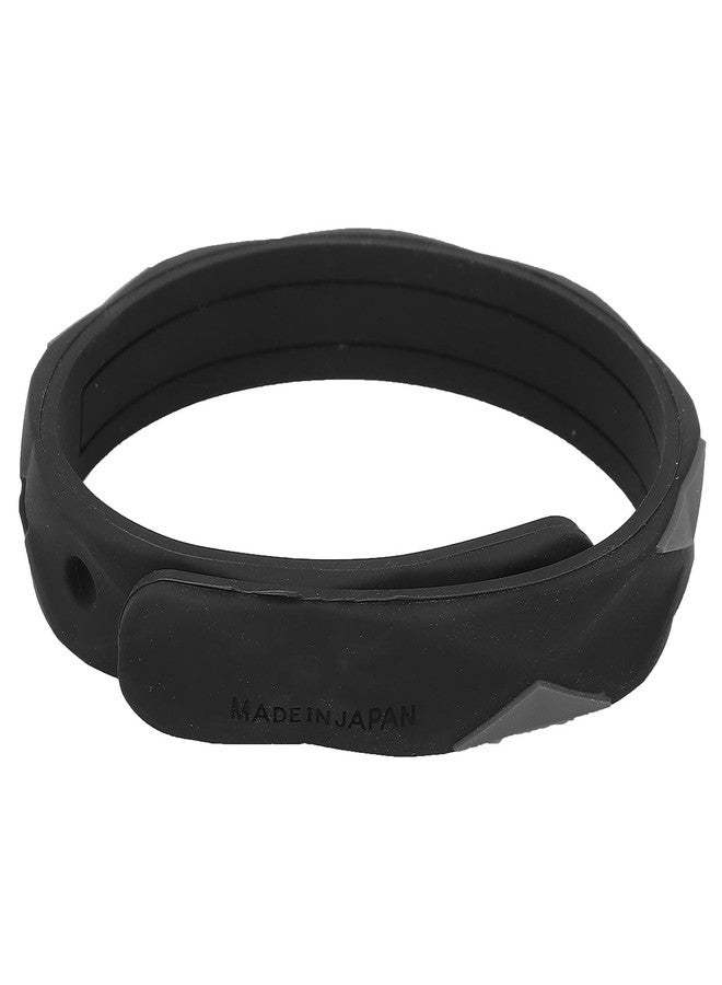 plplaaoo Silicone Anti Static Wristband, Anti Static Wrist Strap, Electrostatic Removal Bracelet for Men and Women (Black) - Image 1