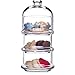 ums 3-Tier Glass Stackable Jar - Clear Apothecary Jars with Lid - Storage Container and Organizer for Food, Candy, - Image 2