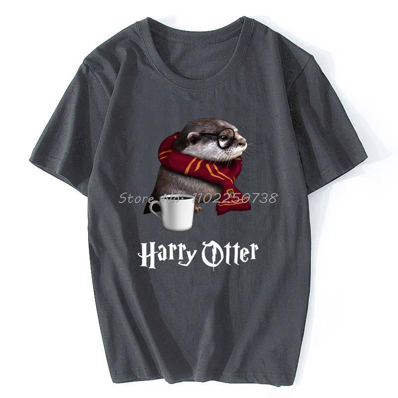 Funny Otter T-Shirt - Just Another Day For Otter Lover Funky - Image 1