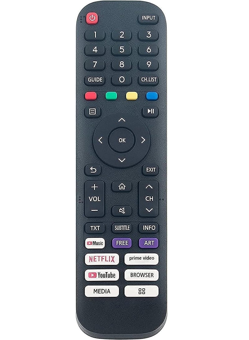 EN2J30H Replacement Remote Control – Compatible with Smart TV Models: 32A45GV, 40H5G, 40A4GV, 40A40GV, 40A40GMV, 40H55G, 40A4HV, 43H6G, 43H77G, 43V6G, 43A60G, 43A60H, 43A60GMV & More | Plug & Play - Image 1