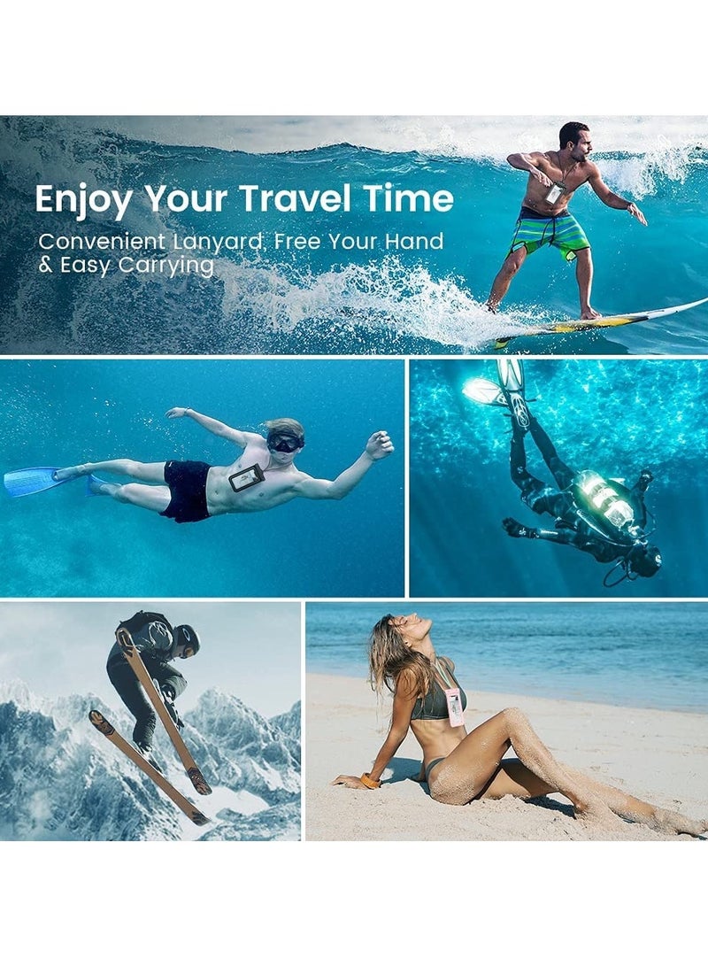 Foam Floating Waterproof Phone Pouch - Essential for Swimming, Floating, Outdoor Beaches, Camping, and Water Parks - Image 2
