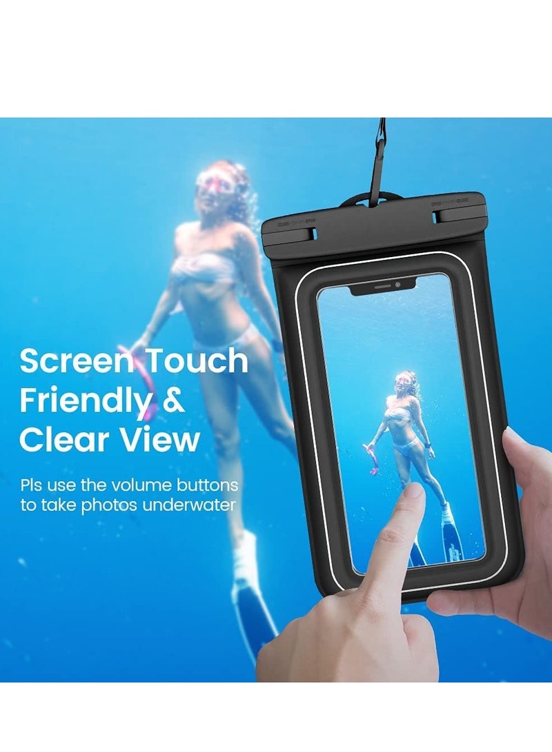 Foam Floating Waterproof Phone Pouch - Essential for Swimming, Floating, Outdoor Beaches, Camping, and Water Parks - Image 3