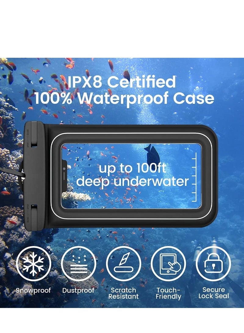 Foam Floating Waterproof Phone Pouch - Essential for Swimming, Floating, Outdoor Beaches, Camping, and Water Parks - Image 4