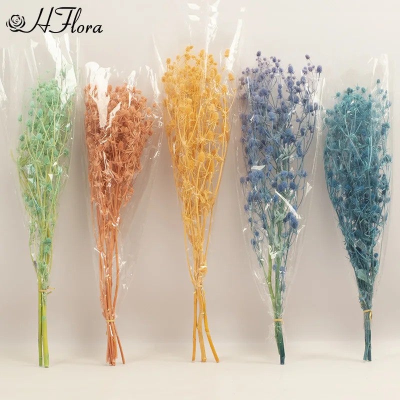 Bluejw HFlora High-Quality Natural Dried Preserved Flower Bouquet with Cone Fruit – Long-Lasting Dried Plants for Home Decor, Wedding Centerpieces, Vase Arrangements, Flower Shop Displays & Valentine's Day Gifts - Image 4