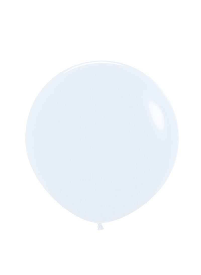 سيمبرتكس سمبيرتكس بالونات لاتكس، أبيض، 3 قطع، 60 سم (عبوة من 3) - Image 1