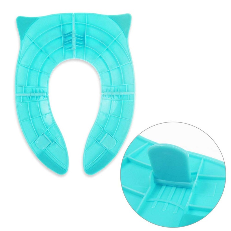 Supwell Baby Travel Folding Potty Seat Toddler Portable Toilet Training seat Children Urinal Cushion Children Pot Chair wc pad-Pink - Image 1