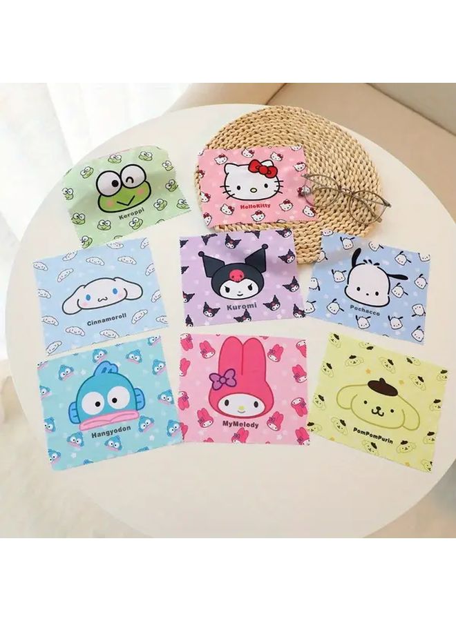 PC Sanrio Cartoon Multi Head Series Glasses Lens Phone Screen Cleaning Wipes - Image 2