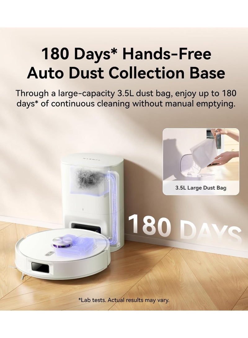 NARWAL Freo S Robot Vacuum and Mop Combo White, APP Control - Image 3