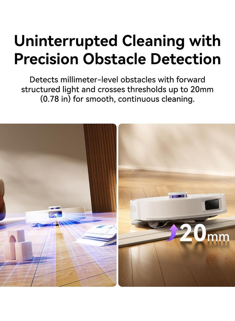 NARWAL Freo S Robot Vacuum and Mop Combo White, APP Control - Image 5