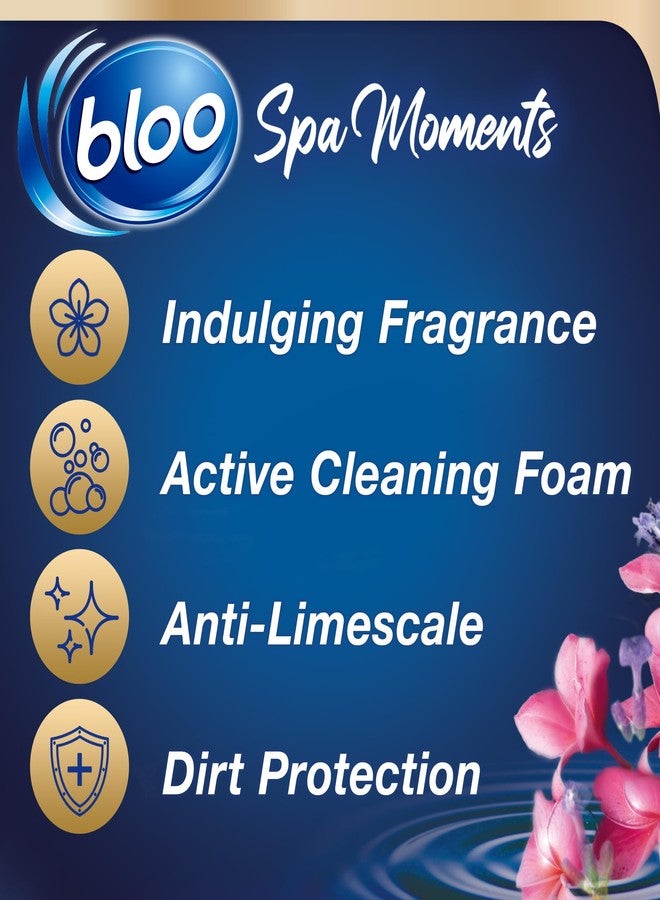 Bloo Spa Moments Harmony Toilet Rim Block, Premium Toilet Cleaner with Essential Oils, Toilet bowl freshener with Relaxing and Long-Lasting Scent – 1 x Toilet Block. - Image 3