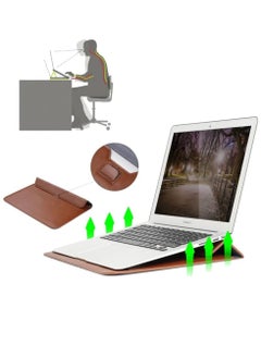 Generic MacBook Pro 14 Inch Case M1 2021) Handmade & Expertly Crafted Luxury MacBook Case Beautifully Stitched Fair Trade Leather Brown  - Image 4