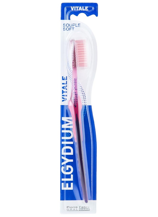 ELGYDIUM - Vitale Soft Toothbrush - Assorted - Image 1