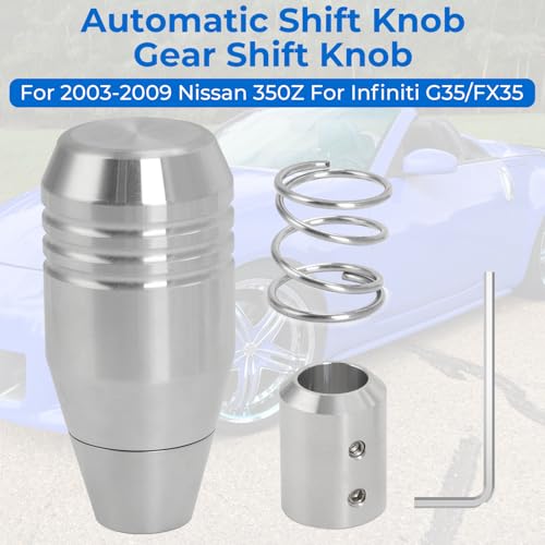 WIKIBB Shift Knob for Nissan 350Z 20032009 Infiniti G35 FX35 Aluminum Gear Shifter Lever Stick with Adapters Tool - Image 3