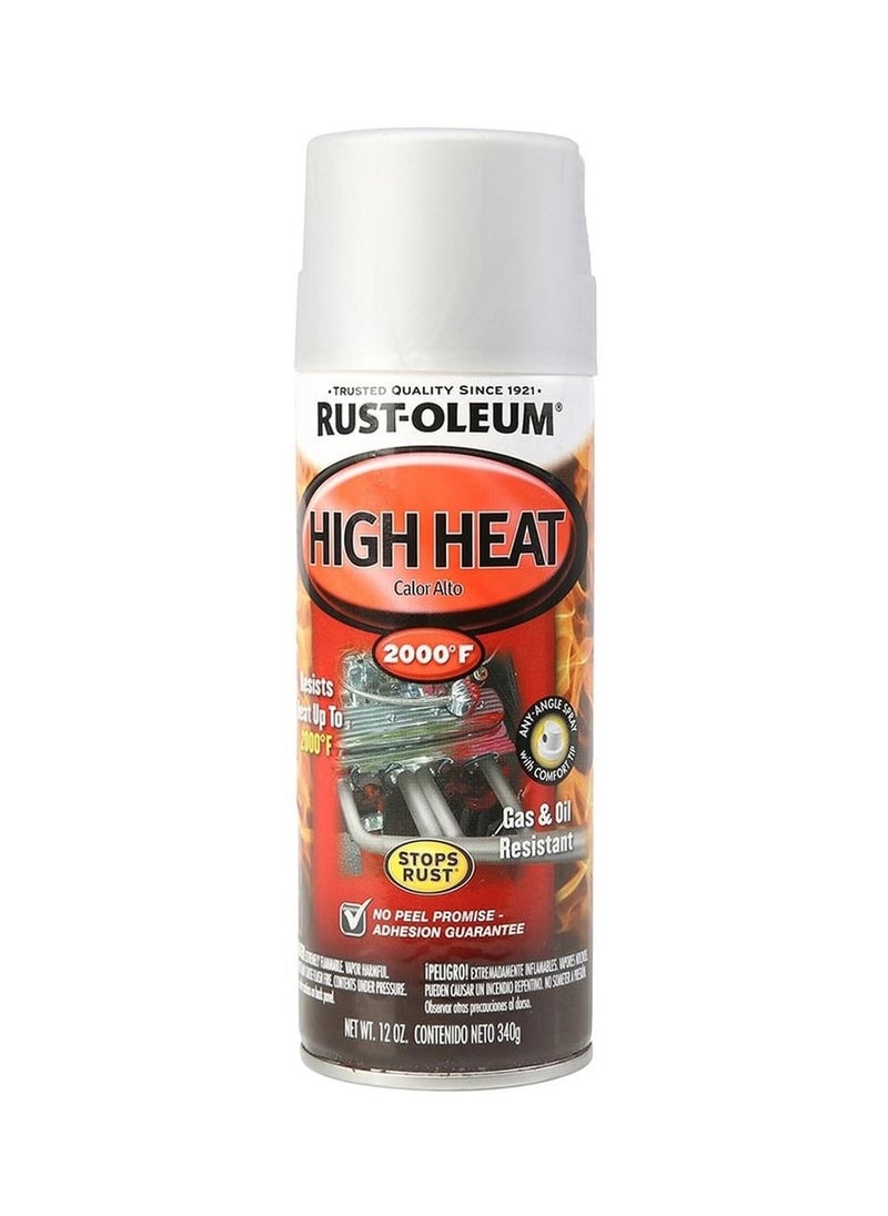 RUST-OLEUM Automotive High Heat Spray (354.9 ml, Flat Aluminum) 