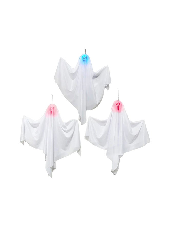 Mad Costumes ديكورات الهالوين على شكل شبح معلق مكونة من 3 قطع - Image 1