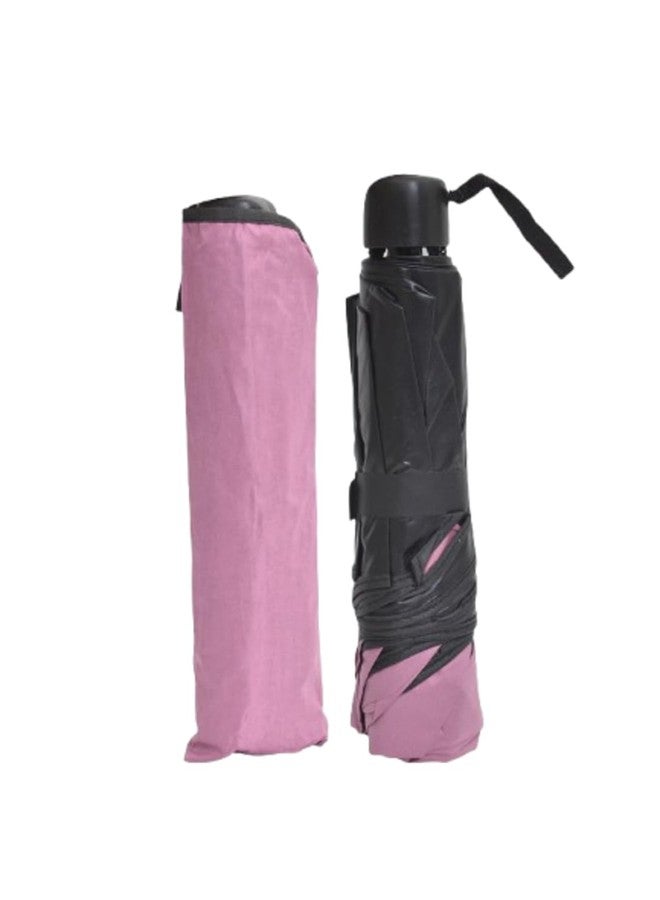 FABINALIV Onion Solid Waterproof Compact 3 Fold Magic Umbrella With Cover (FLUB-1033-Onion) - Image 1