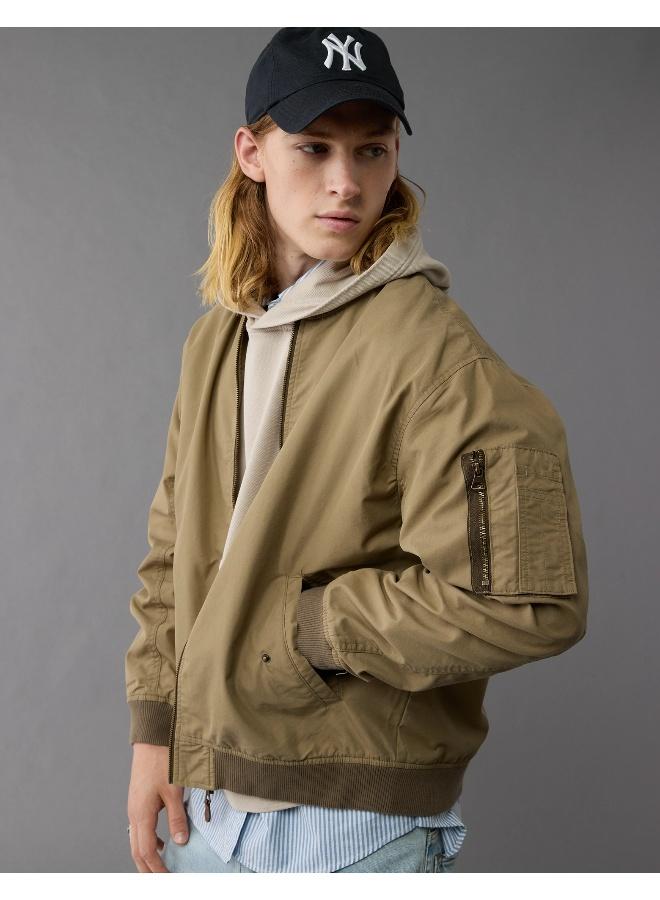 American Eagle AE Cotton Bomber Jacket  - Image 4