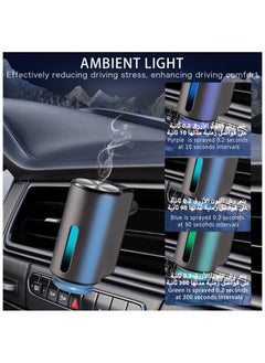 LKTOCAFT Intelligent  Car Air Freshener Diffuser, Three Adjustable Modes Smart Car Air Freshener, Car Aroma Diffuser with 3pcs Essential Oil Bottles (Empty Bottle)  - Image 4