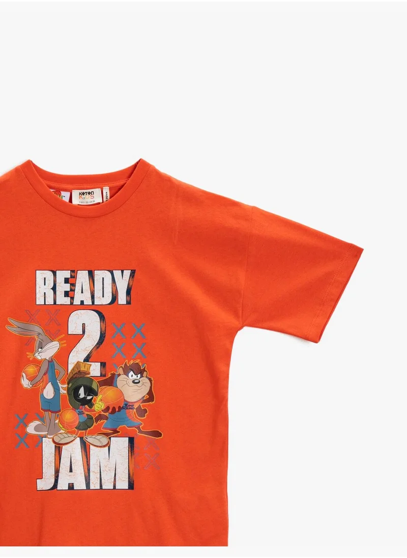 كوتون Space Jam Licensed T-Shirt Cotton