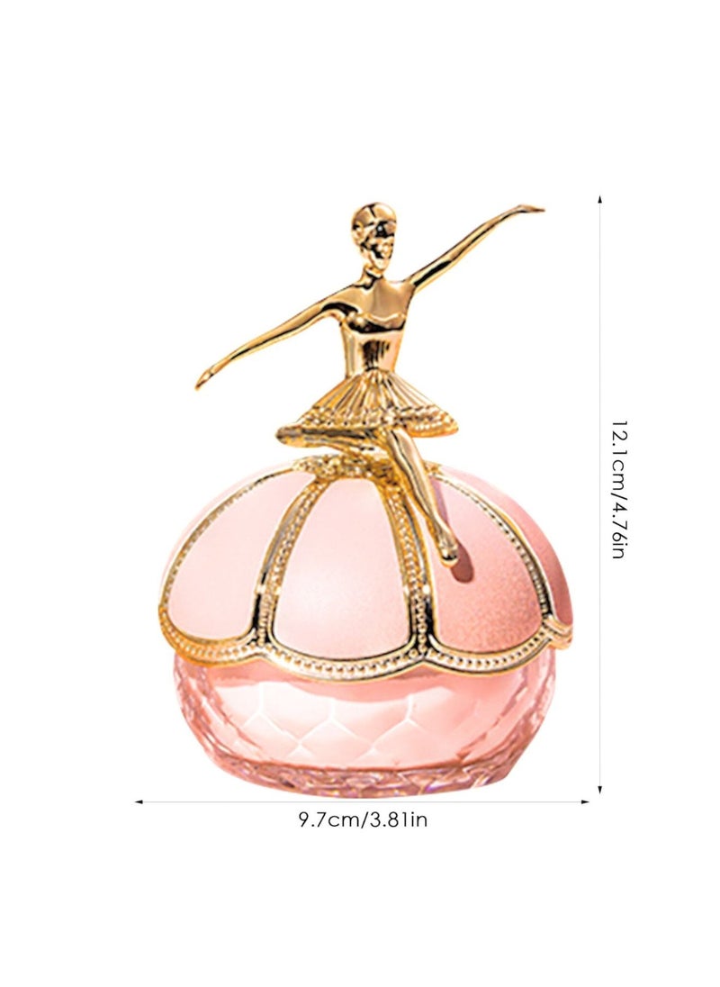 MACK ANDY - Ballet Airy Loose Powder Light Breathable Oil Free Makeup Setting Powder Foundation - 03 Cherry Pink - Image 1