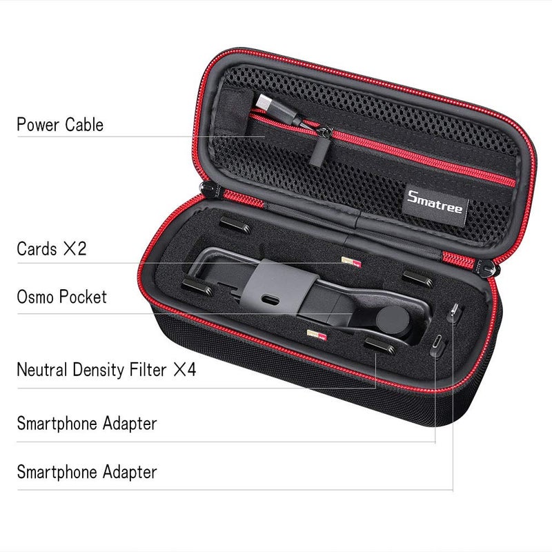 Smatree Hard Carrying Case Compatible with DJI Osmo Pocket 2/DJI Osmo Pocket (XS) - Image 2