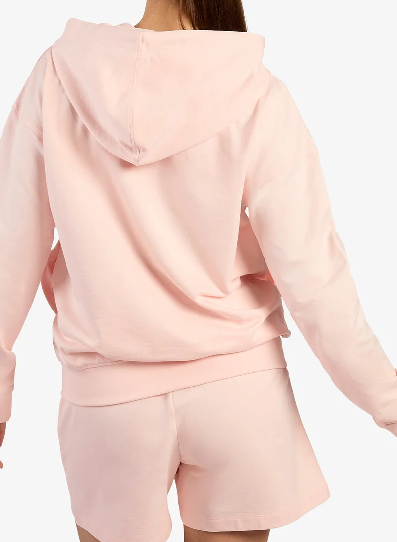 Reebok Id Small Logo Full Zip Hoodie