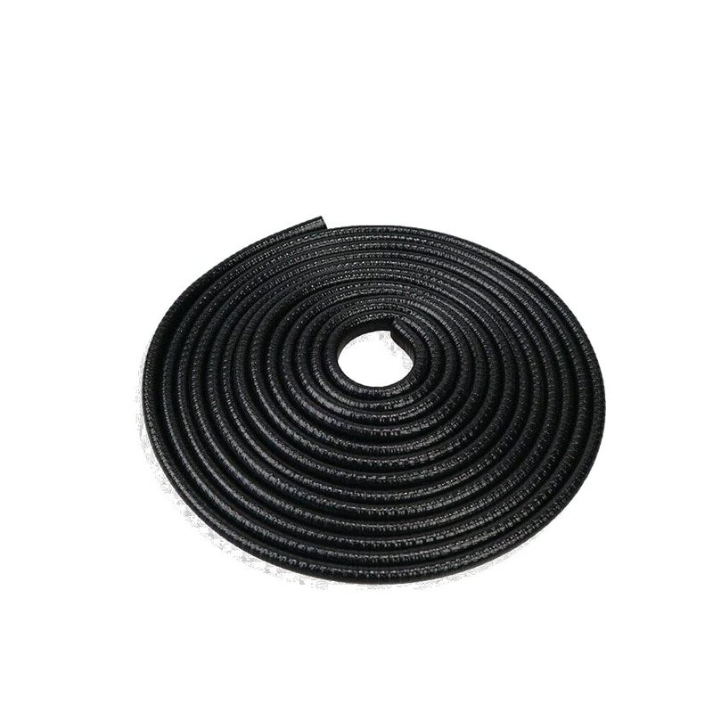 PRIKNIK Car U Shape Edge Trim Rubber Strip Seal Protector Car Door Edge Guards (16 ft/5 m) Compatible with Cars (Black, 16 ft) - Image 5