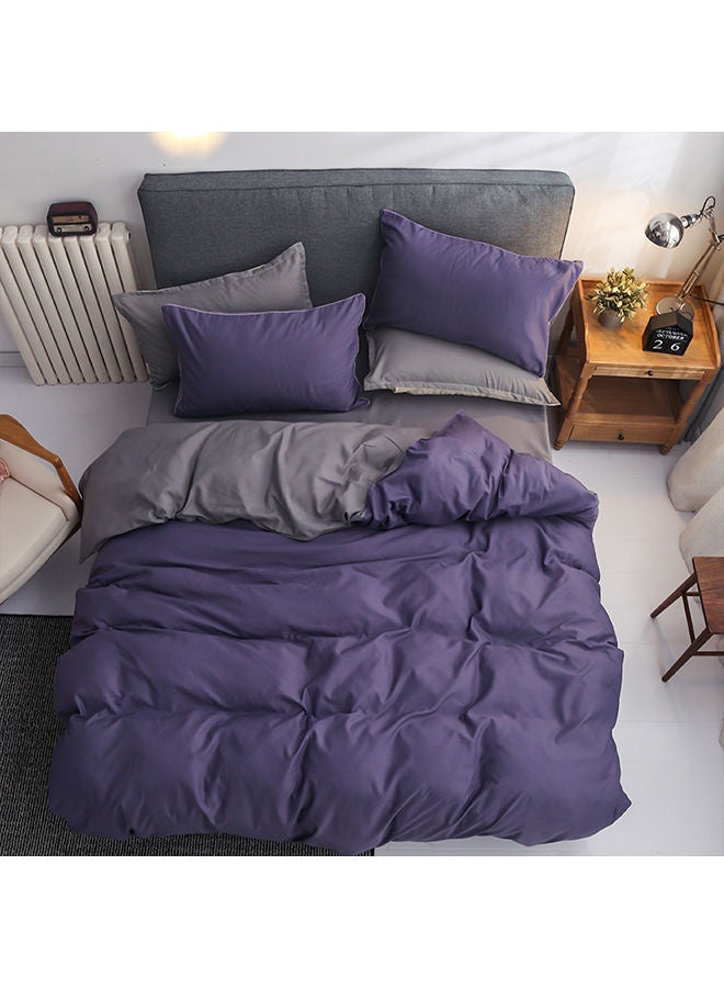 Sharpdo طقم غطاء لحاف 4 قطع، طقم غطاء لحاف مودال، طقم سرير بدون قلب، مع 1 غطاء لحاف (200 * 230 سم) و 1 ملاءة و 2 غطاء وسادة، سرير كينغ - Image 3