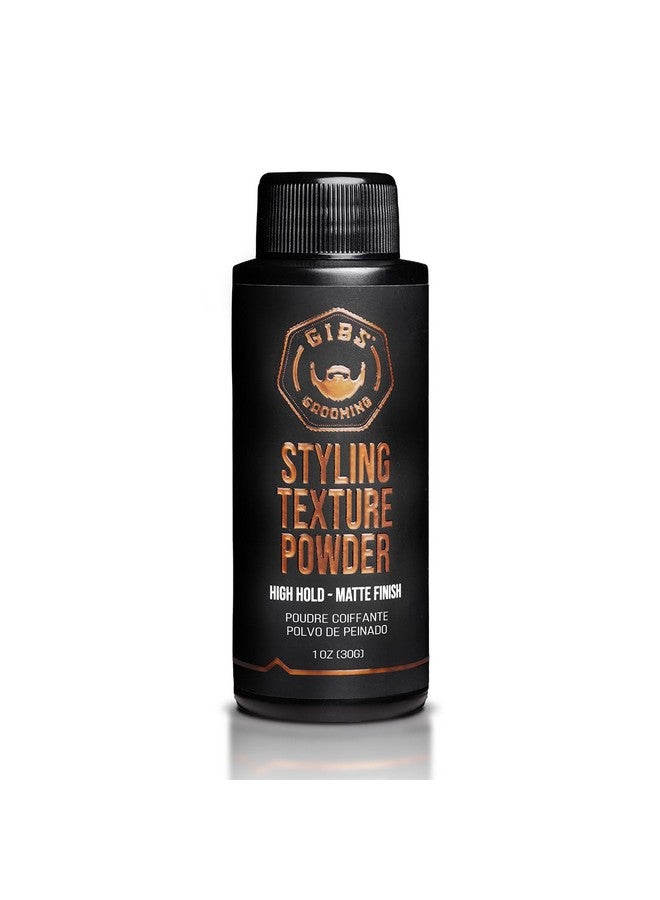 GIBS Grooming Styling Texture Powder - For Men and Women - Volumizing - High Hold - Matte Finish - Easy to Apply - 1oz (30g) - Image 1