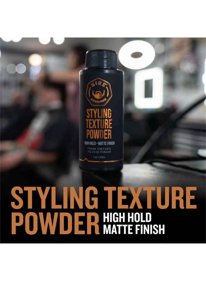 GIBS Grooming Styling Texture Powder - For Men and Women - Volumizing - High Hold - Matte Finish - Easy to Apply - 1oz (30g) - Image 2