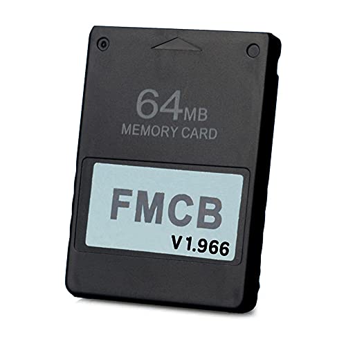 Mviioe PS2 FMCB Free McBoot Card v1.966 Meory Card 64 MB for PS2 - Plug and Play PS2 Memory Card -Runs Games in USB Disk or Hard Disk - Image 1