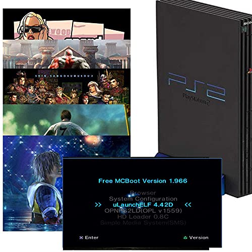 Mviioe PS2 FMCB Free McBoot Card v1.966 Meory Card 64 MB for PS2 - Plug and Play PS2 Memory Card -Runs Games in USB Disk or Hard Disk - Image 4
