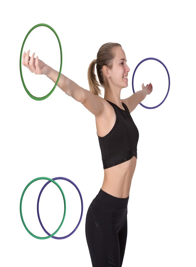 Fitfix® Hula Hoop Exercise Ring for Fitness | Hula Hoop for Boys,Girls, Kids and Adults (Multi Color) (20 Inch Diameter, Pack of 2 Pcs) in snap Button - Image 5