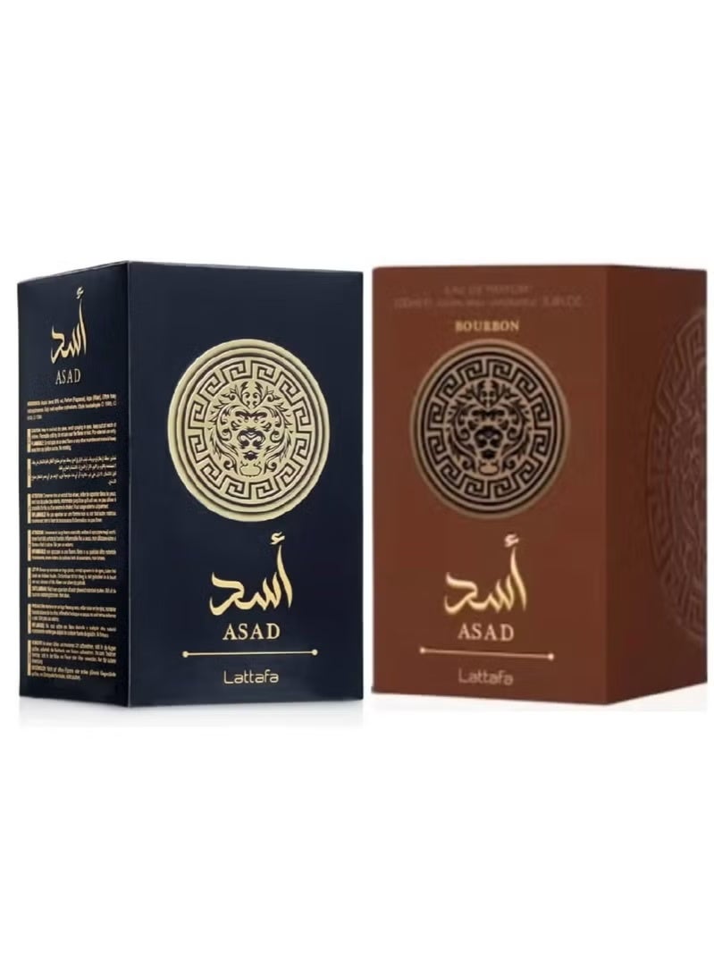 لطافة أسد بوربون أو دو برفوم 100 مل و اسد للرجال من لطافة او دي بارفان 100 مل - Image 2