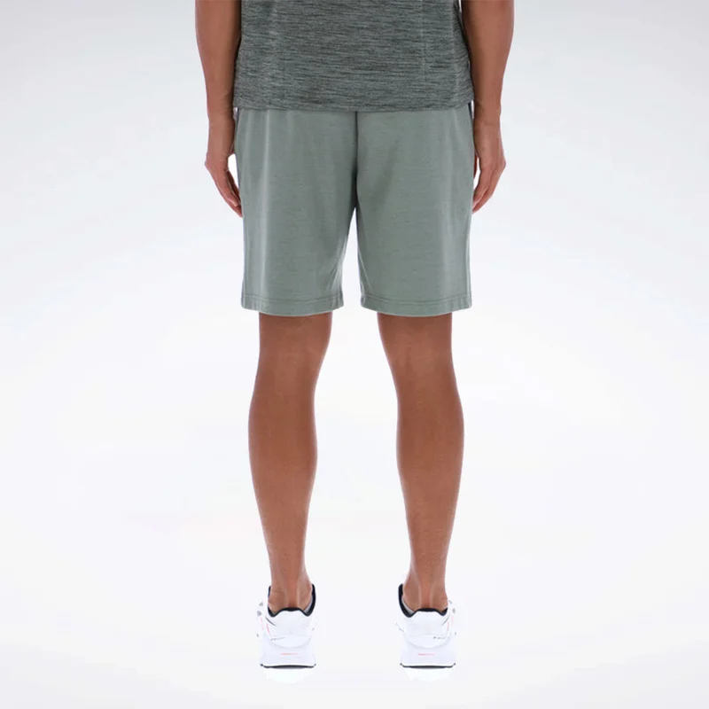 Reebok Grit Green Marl Reebok Yoga Men's Short - Grit Green Marl for Men | Best Price UAE
