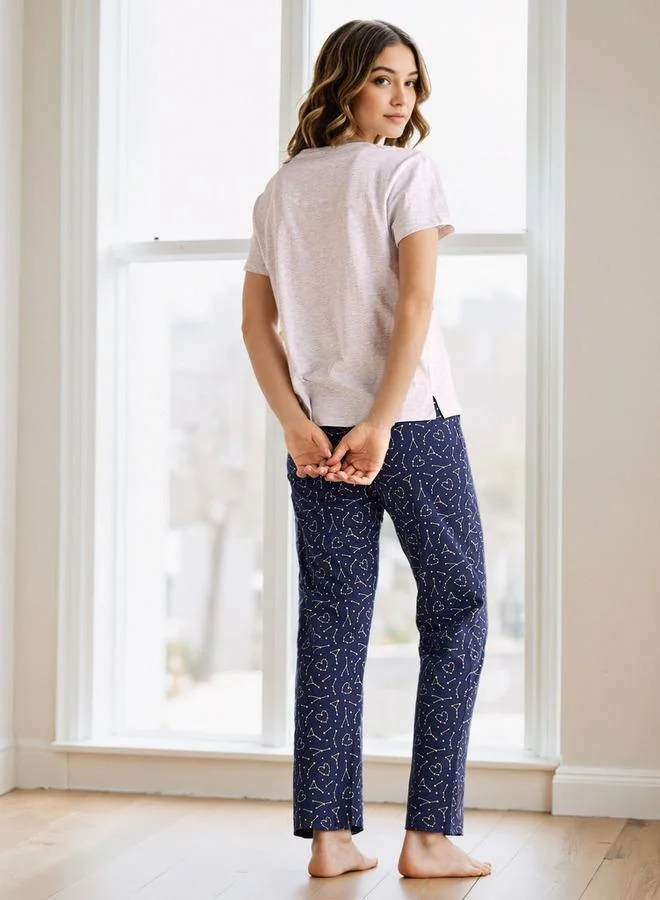 Splash FAV Printed Pyjama Set