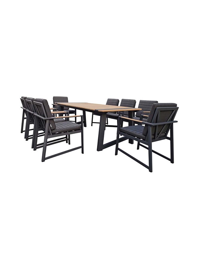 Suncoast Vision Dining Set 8-Seater - Charcoal  - Image 2