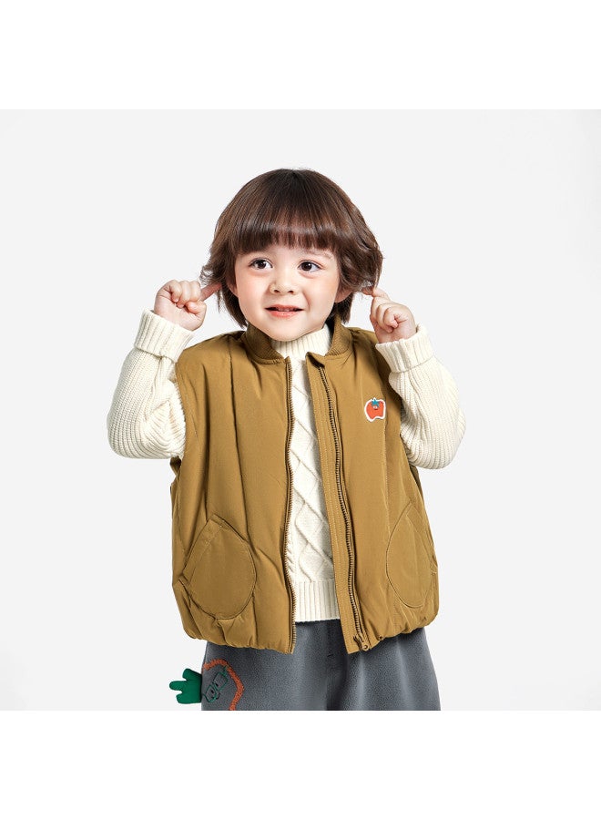 Cotton Vest For Boys, Warm Children's Vest, Thickened Infant Spring/autumn Style - Image 3
