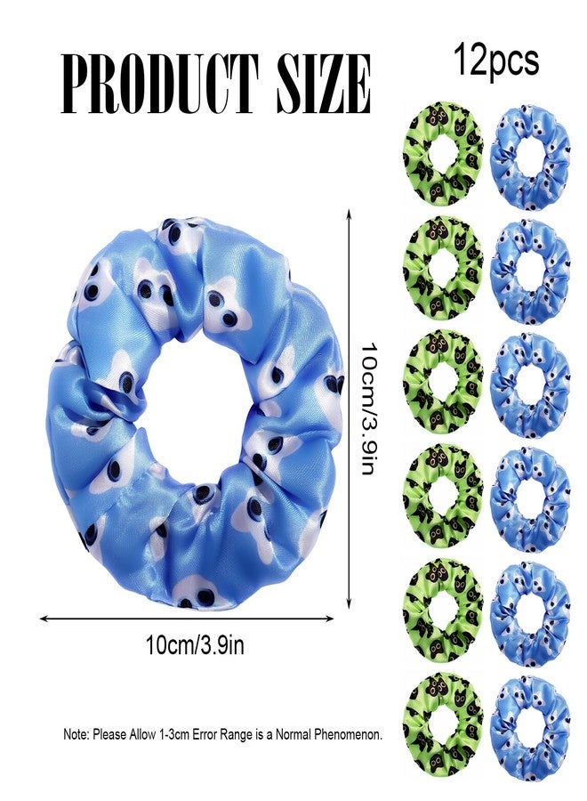 Yi-gog Dragon Hair Scrunchies Christmas Stocking Stuffers Scrunchy Hair Ties Cartoon Animal Elastic Hair Bands Accessories Women Party Favors Dragon Gifts - Image 2