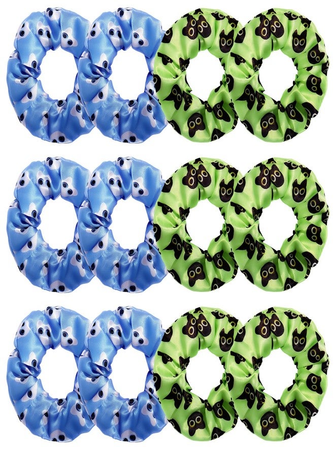 Yi-gog Dragon Hair Scrunchies Christmas Stocking Stuffers Scrunchy Hair Ties Cartoon Animal Elastic Hair Bands Accessories Women Party Favors Dragon Gifts - Image 1