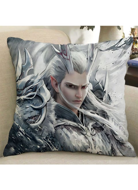 Which Surrounding Pillow, Which Ao Bing Ao Guang Ao Leap Shen Male Leopard Doll Diy Gift-Color:A4-Height:45x45cm Silky Bright Segment Double-sided Printing